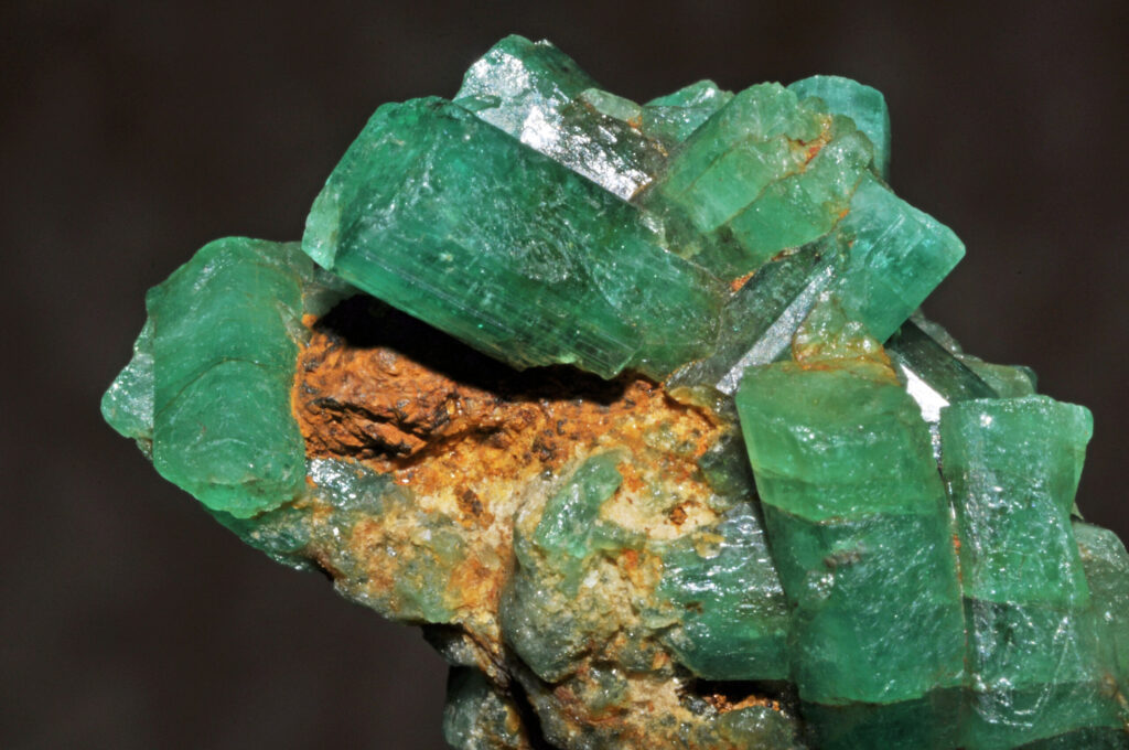 Natural raw Emerald