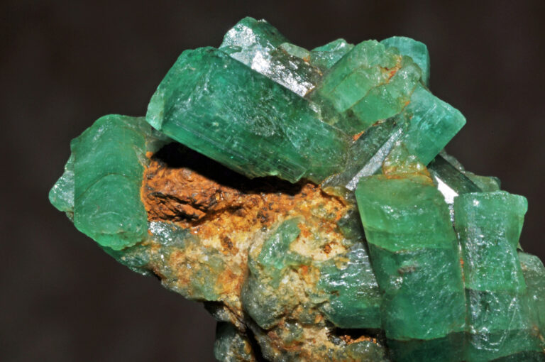 Natural raw Emerald