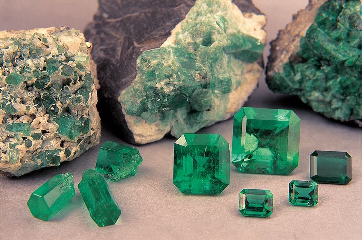 Colombian emeralds